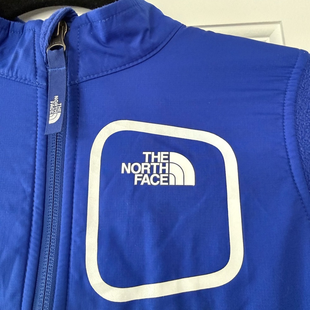 The North Face Toddler 6T Blue Fleece Full Zip Jacket - Picture 2 of 6